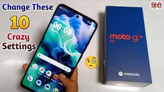 Moto G35 5G Change These 10 Settings Right Now  | Top 10+ Tips & Tricks  | Amazing Features ₹9,999