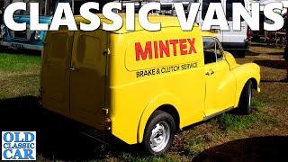 160 vintage & classic vans, inc Morris J-Type, Ford E83W, Bedford CA, Fordson 5cwt, A35 van etc