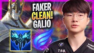 FAKER IS SO CLEAN WITH GALIO! - T1 Faker Plays Galio MID vs Ahri! | Season 2023