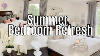 SUMMER DECORATE WITH ME/ Summer Bedroom Refresh/ Decoración Verano- InspirationbyCP