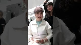 a perfect match to have found Tania! @toniandguycanarywharf #pixiehaircut