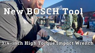 Bosch 3/4-Inch High Torque Impact Wrench  |  New Tool 2025