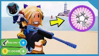 I Used Infinite Bullets & Made Millions in Roblox Gun Simulator