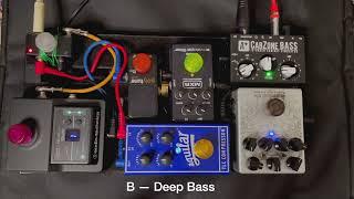 "Shift Line" CabZone Bass - Примеры Звука / Sound Examples