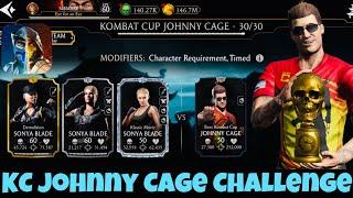 Kombat Cup Johnny Cage Challenge Gameplay MK Mobile