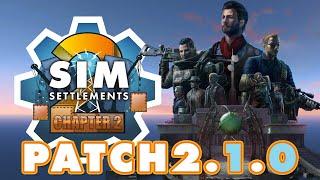 Sim Settlements 2 Patch 2.1.0: Better City Building!