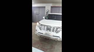 Как сделать ДХО из поворотников Toyota LC Prado