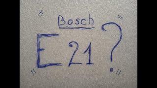 Сброс ошибки E21 на стиральной машине BOSCH