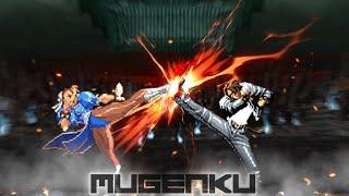 B Chun Li vs Mr. Kyo Another. KOF vs Street Fighter MUGEN Multiverse