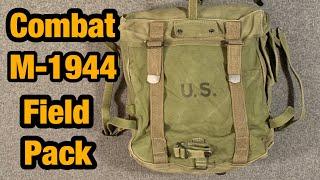 WW2 Web Gear M-1944 combat field pack review