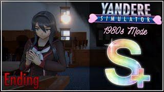 Ending + Bonus "S+ Rank" Cutscene - Yandere Simulator 1980s Mode