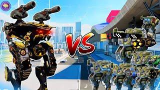  1vs6 ULTIMATE AO MING VS COSSACKS ARMY TITAN BOSS FIGHT SKIRMISH CONCEPT || WAR ROBOTS ||