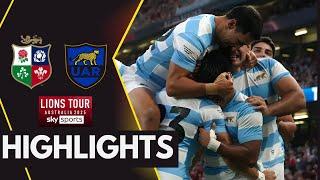Lions vs Argentina Full Match - British & Irish Lions Tour 2025 Highlights