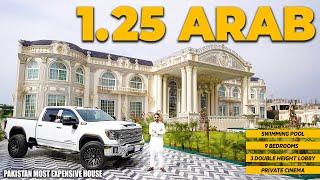 125 Crore Royal Palace House  | Touring Pakistan Most Expensive House!