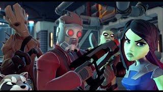 Disney Infinity 2.0 - Marvel Super Heroes - Guardians of the Galaxy Playset Walkthrough Part 1