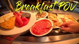 98 minutes of POV breakfast service 