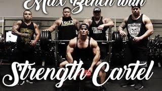 Jeremy Buendia Max Chest Day with The Strength Cartel