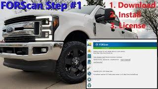 FORScan Step 1  Download, Install, and License software.  What does FORScan do?