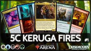 🟢 5C Keruga Fires, part 1 | MTG Arena | Explorer | BO3 | Duskmourn