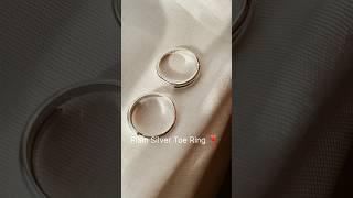 #toe #ring #silver #toering #plainwire #plane #wire #puresilver #rings #thumb#chutki#bichiya #chandi