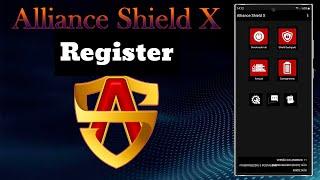 How to Register Alliance Shield X Account? | Create Account of Alliance Shield (App Manager)