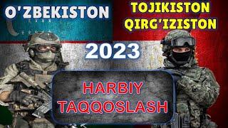 O'zbekistonga qarshi Tojikiston va Qirg'iziston harbiy taqqoslash