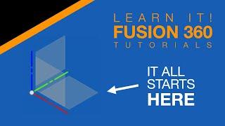 Autodesk Fusion 360 Course for Beginners - Lesson 1 (2023)