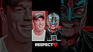 John Cena Respect Rey Mysterio️|John Cena Status ️#wwe #johncena #romanreigns #shorts