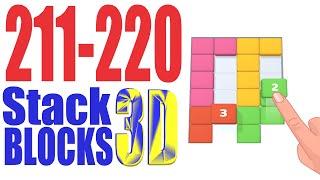 Stack Blocks 3D Level 211 212 213 214 215 216 217 218 219 220