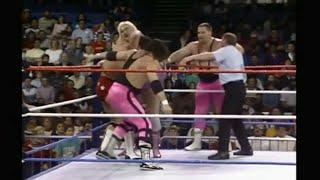 Hart Foundation & Adrian Adonis vs. Mike Rotunda, Dan Spivey, & S.D. Jones (WWF 1986)