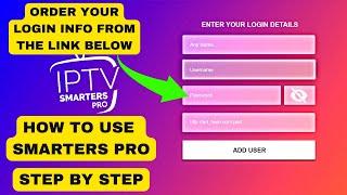 How to setup iptv smarters pro - 2024 version 4.0