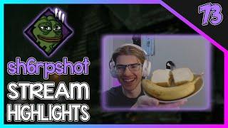 sh6rpshot STREAM HIGHLIGHTS #73 - DBD JUMPSCARES, FUNNY IRL MOMENTS, GLITCHES & More!