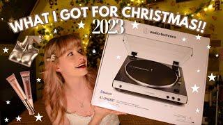 WHAT I GOT FOR CHRISTMAS 2023!! ⭐️