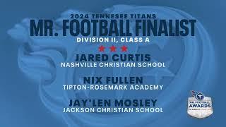 Tennessee Titans announce finalist for 40th Annual Mr  Football Awards