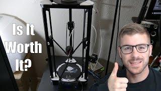 Anycubic Kossel Delta Pulley 3d Printer Final Review | Solid Budget Machine