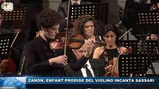 ZANON, ENFANT PRODIGE DEL VIOLINO INCANTA SASSARI