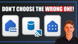 Microsoft Fabric: Data Warehouse vs Lakehouse vs KQL Database