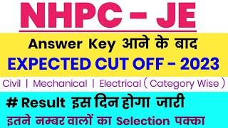 NHPC JE Cut off 2023 | NHPC JE Expected Cutoff marks | NHPC JE Result | Nhpc JE Result kab aayega