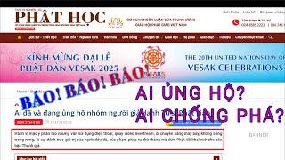 0693. THANH GIONG TV. “Ai đã và đang ủng hộ nhóm người giả danh tu sĩ Phật giáo?”