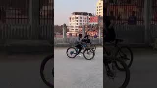 High chair roll//please subscribe //#mtbstunt #cyclecam #bicycle #mountainbike #cycle #cyclestunt