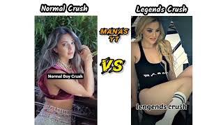 Normal Crush  Vs Legend Crush 