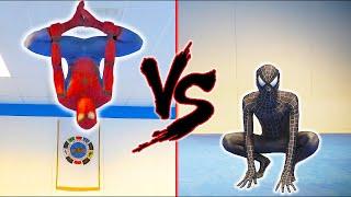 SPIDERMAN vs BLACK SPIDERMAN in Real life | Flips & Kicks