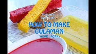 How to Make Gulaman (Agar-Agar) - Today's Delight