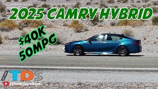 2025 Toyota Camry Hybrid - the benchmark for mid-sized sedans