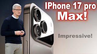 iPhone 17 Pro Max - This Is Amazing!