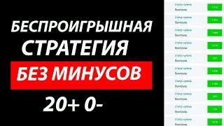 БЕСПРОИГРЫШНАЯ СТРАТЕГИЯ СТАВОК НА ФУТБОЛ 2023!!!