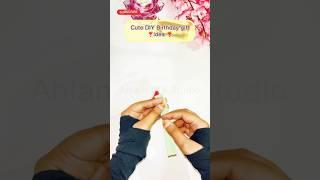 DIY cutegift idea️#shortsfeed #viral #ytshorts #craft #creative #giftideas #diy
