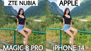 Nubia Red Magic 8 Pro VS iPhone 14 Camera Test