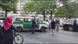 Berlin-Kreuzberg: Schüsse aus Hochzeitskorso! Polizei stoppt Brautpaar auf Kreuzung