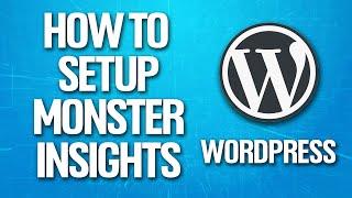 How To Setup Monster Insights In Wordpress Tutorial